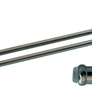 Vitražna palica inox 40 - 60 cm.